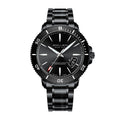 Sollen SL609 Automatic Watch - Men's Stainless Steel 5-Bead Bracelet Rotatable Bezel Seiko NH35A Wristwatch