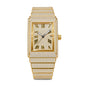 KDW KDW8337G Quartz Watch - Live Edition Men's Luxury Heavy 54mm Full Iced-Out Crystal Pavé Square Case Roman Numeral Day-Date Fully Encrusted Wide Link Bracelet Wristwatch