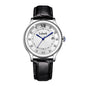 Labaoli LA388G Quartz Watch - Live Edition Men's Elegant Calendar Crystal Marker Genuine Leather Strap Wristwatch