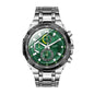 Labaoli LA80135G Quartz Watch - Live Edition Men's Heavy Sport 47mm Chronograph Style Dial Large Steel Link Bracelet Wristwatch