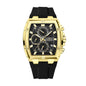 REWARD RD 832261M Live Edition Men's Luxury Sport Watch - Chronograph 6-Hand Multi Function Tonneau Armor Case Date Window Silicone Strap Wristwatch